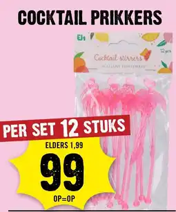 Dirck 3 excellent houseware cocktail stirrers aanbieding