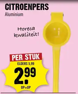 Dirck 3 Citroenpers aluminium aanbieding