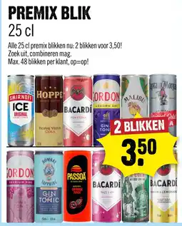 Dirck 3 premix blik aanbieding