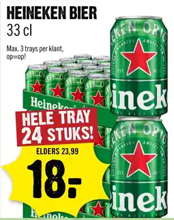 Dirck 3 Heineken bier aanbieding