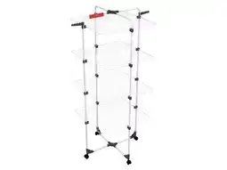 Lidl VILEDA Mixer 4 toren droogrek Infinity Flex Ultimate aanbieding