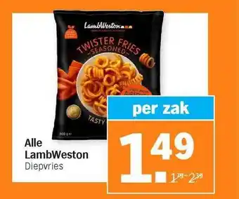 Albert Heijn LambWeston aanbieding