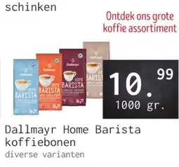 Naanhof Dallmayr Home Barista koffiebonen aanbieding