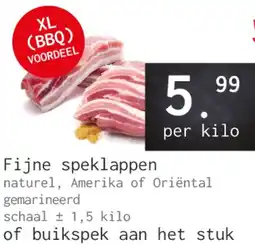 Naanhof Fijne speklappen aanbieding