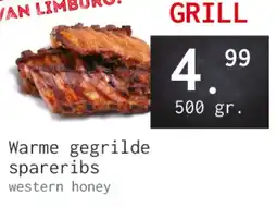 Naanhof van limburg warme gegrilde spareribs aanbieding