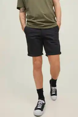 Wehkamp JACK & JONES PANTS STUDIO JPSTBOWIE regularchino short zwart aanbieding
