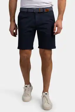 Wehkamp New Zealand Auckland regular chino short donkerblauw aanbieding