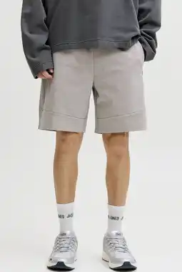 Wehkamp JACK & JONES PANTS STUDIO JPSTGORDON regular sweatshort grijs aanbieding