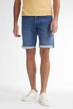 Wehkamp Petrol Industries denim slim short light used aanbieding