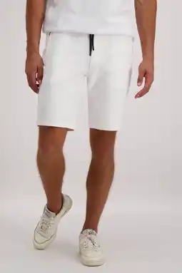 Wehkamp Cars HERELL regular sweatshort wit aanbieding