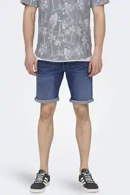 Wehkamp ONLY & SONS ONSPLY denim regularshort dark blue denim aanbieding