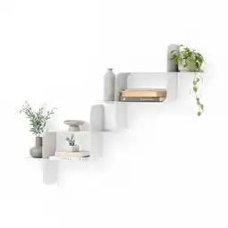 Wehkamp UMBRA wandplank Montage (set van 2) (61x47x15 cm) aanbieding
