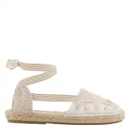 Wehkamp Mango Kids sandalen naturel wit aanbieding