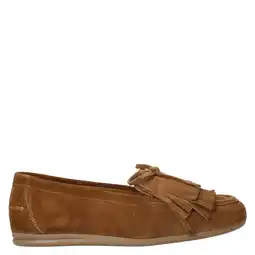 Wehkamp Copenhagen Shoes La Boheme suède mocassins cognac aanbieding