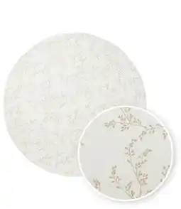 Wehkamp Meyco knoeimat Branches 110 cm beige/wit aanbieding
