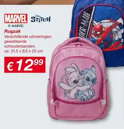 Kik Marvel Stitch Rugzak aanbieding