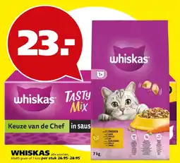 Tuinland whiskas tasty mix aanbieding