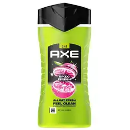 Trekpleister Axe Epic Fresh 3-in-1 Douchegel aanbieding