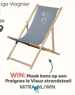 Mitra Preignes le vieux strandstoel aanbieding