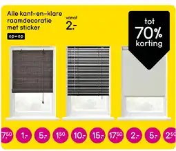 Leen Bakker Bekijk Alle kant-en-klare raamdecoratie met sticker aanbieding