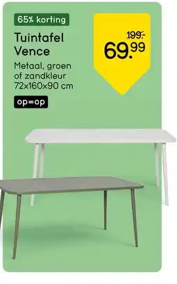 Leen Bakker Bekijk Tuintafel Vence aanbieding