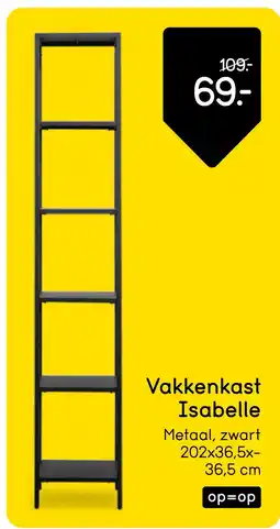Leen Bakker Bekijk Vakkenkast Isabelle aanbieding