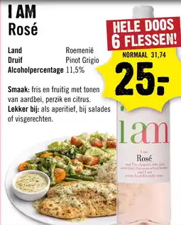 Dirck 3 I Am Rose 75 cl aanbieding