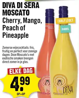 Dirck 3 Diva di Sera Moscato Pineapple 75 cl aanbieding