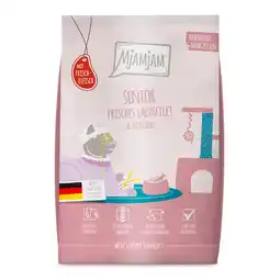 Zooplus 1,5kg MjAMjAM Knapperige Maaltijden Senior Zalm & Gevogelte Kattenvoer droog aanbieding