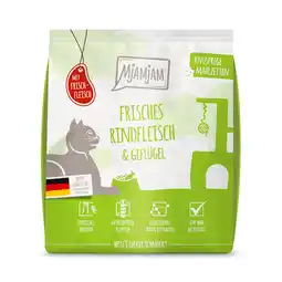 Zooplus 300g MjAMjAM Knapperige Maaltijden Rund & Gevogelte Kattenvoer droog aanbieding