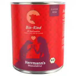 Zooplus 6x800g Herrmann's Menu aanbieding
