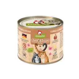 Zooplus 24x200g Spaarpakket Granata Pet DeliCatessen Kalkoen & fazant Kattenvoer aanbieding