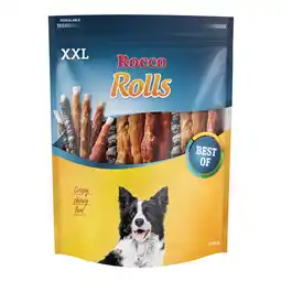 Zooplus 2x1kg Rolls Kipfilet, Eendenborstfilet & Vis Rocco Hondensnacks aanbieding