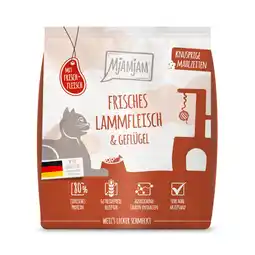Zooplus 300g MjAMjAM Knapperige Maaltijden Lam & Gevogelte Kattenvoer droog aanbieding
