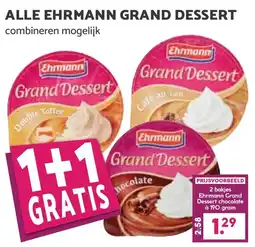 De Boerenschuur Ehrmann Grand Dessert aanbieding