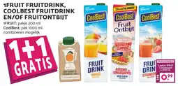 De Boerenschuur CoolBest fruitdrink en/of fruitontbijt aanbieding