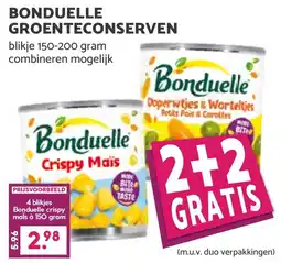 De Boerenschuur Bonduelle groentecravers aanbieding