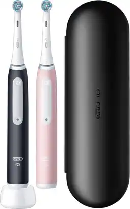 Coolblue Oral-B iO 3N Zwart en Roze Duo pack aanbieding