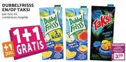 De Boerenschuur Dubbel FrissS en/of Taksi aanbieding