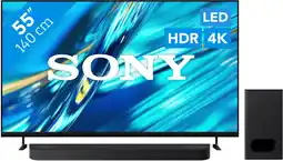 Coolblue Sony Bravia 3 II Led 55 (2026) + Sony Bravia Theatre Bar 6 Zwart aanbieding