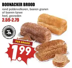 De Boerenschuur boonacker brood aanbieding