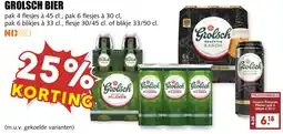 De Boerenschuur Grolsch bier aanbieding