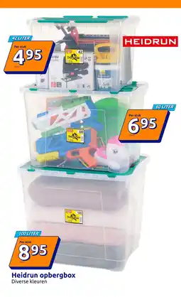Action Heidrun opbergbox aanbieding