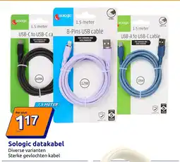 Action Sologic datakabel aanbieding