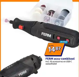 Action Ferm accu combitool aanbieding