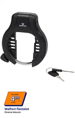 Action Walfort fietsslot aanbieding
