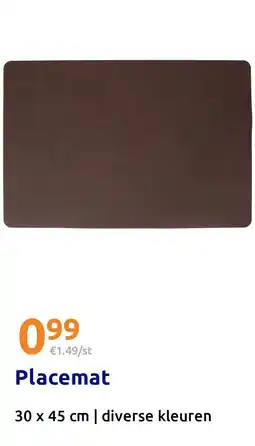 Action Placemat aanbieding