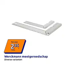 Action Werckmann meetgereedschap aanbieding