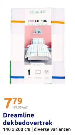 Action Dreamline dekbedovertrek aanbieding