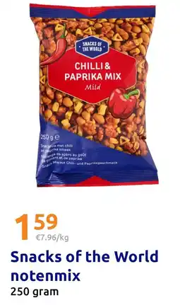 Action Snacks of the World notenmix aanbieding